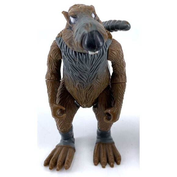 Teenage Mutant Ninja Turtle Baxter Stockman Splinter Figure 4.5" No Wings 1989 - Picture 2 of 8